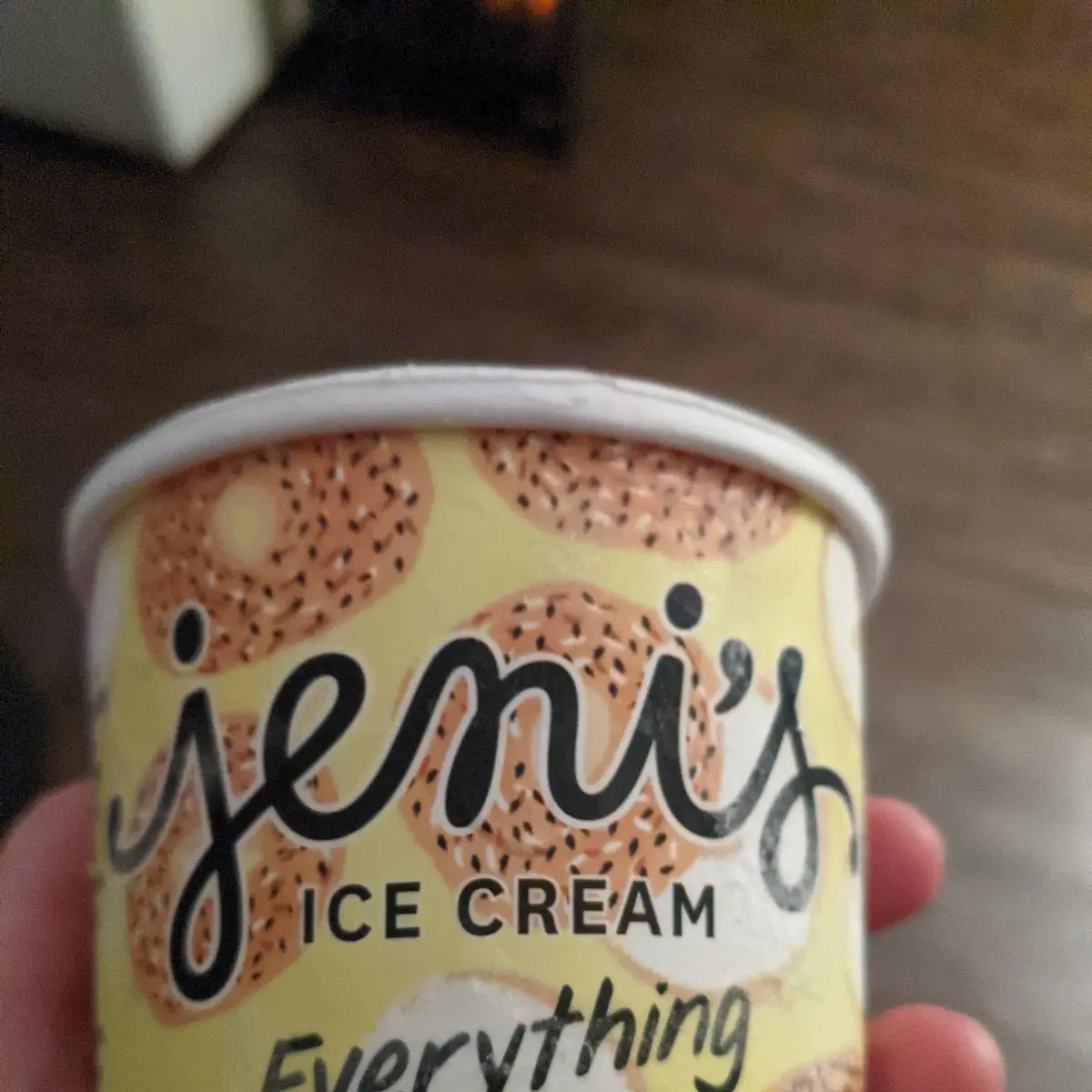 Everything Bagel Ice Cream