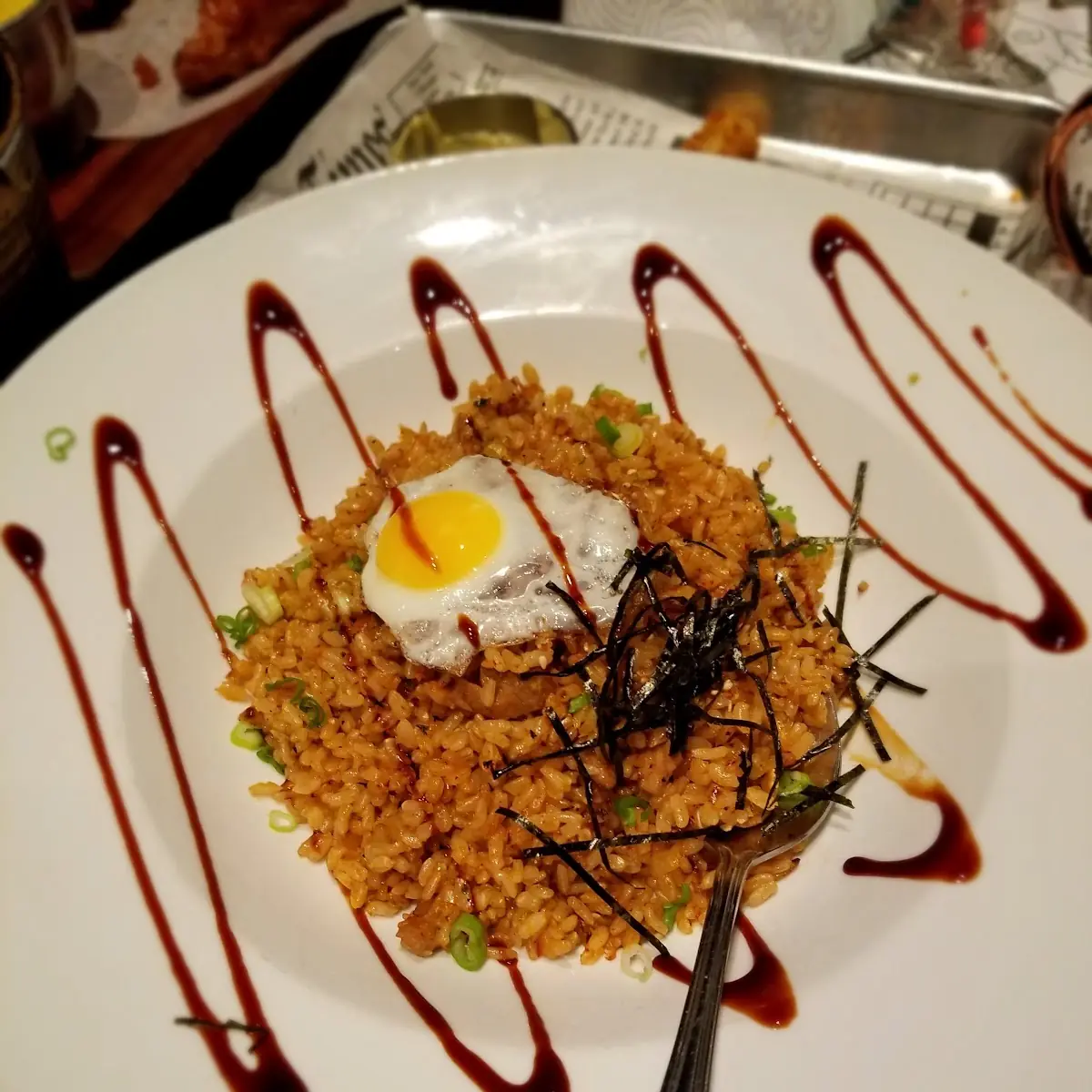 Kimchi Fried Brown Rice