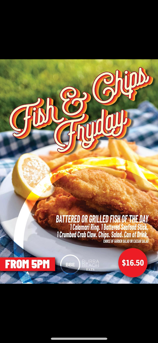 Battered Fish Cocktails, Burra Beach Eats