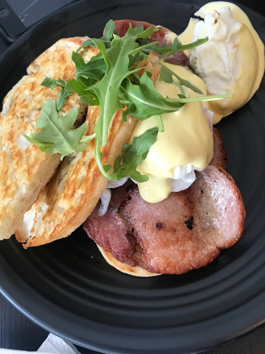 Eggs Benedict, Burra Beach Eats