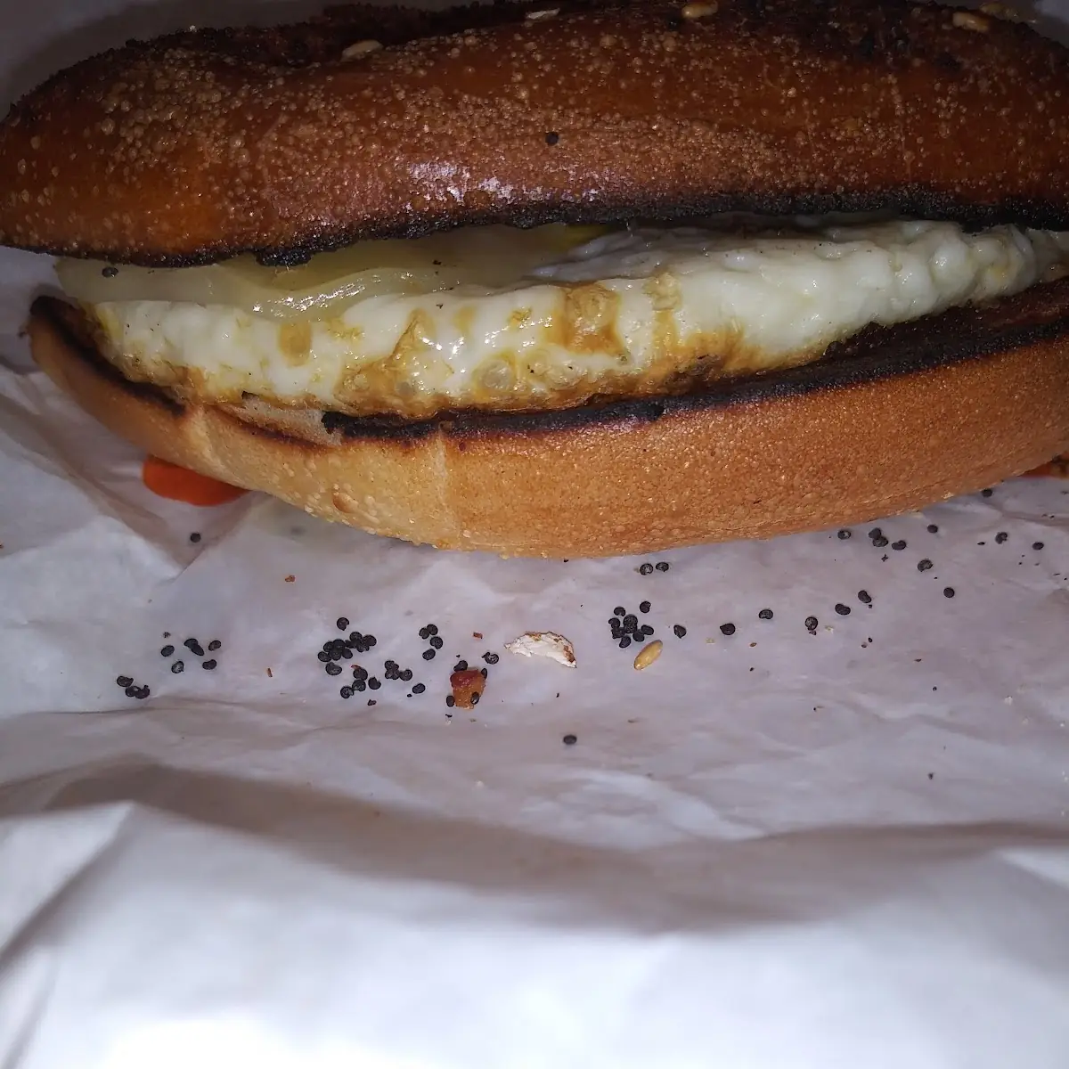 Bacon Egg and Cheese on Everything Bagel