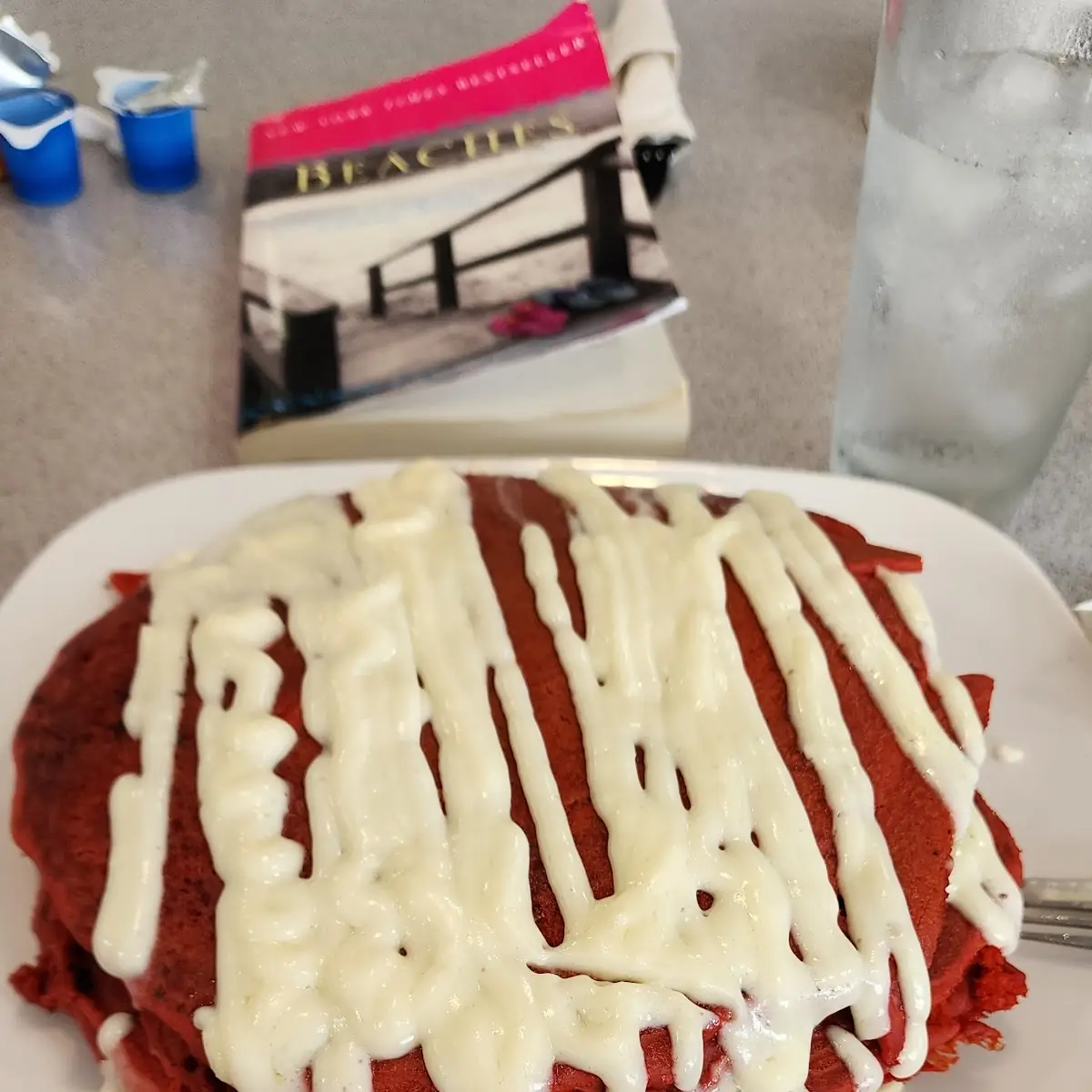 Red Velvet Pancakes