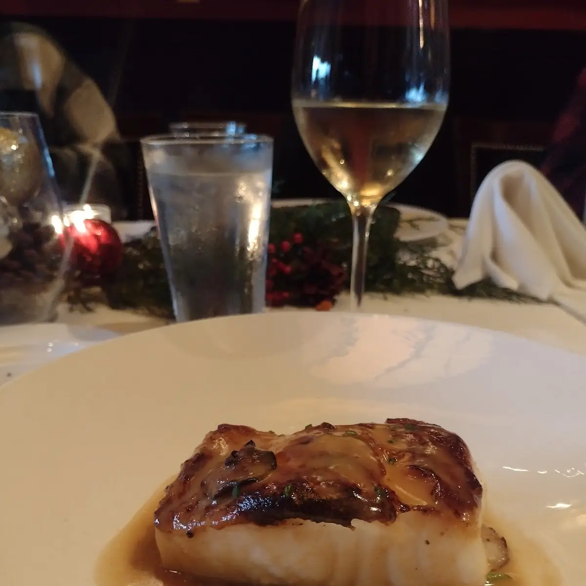 Grilled Sea Bass