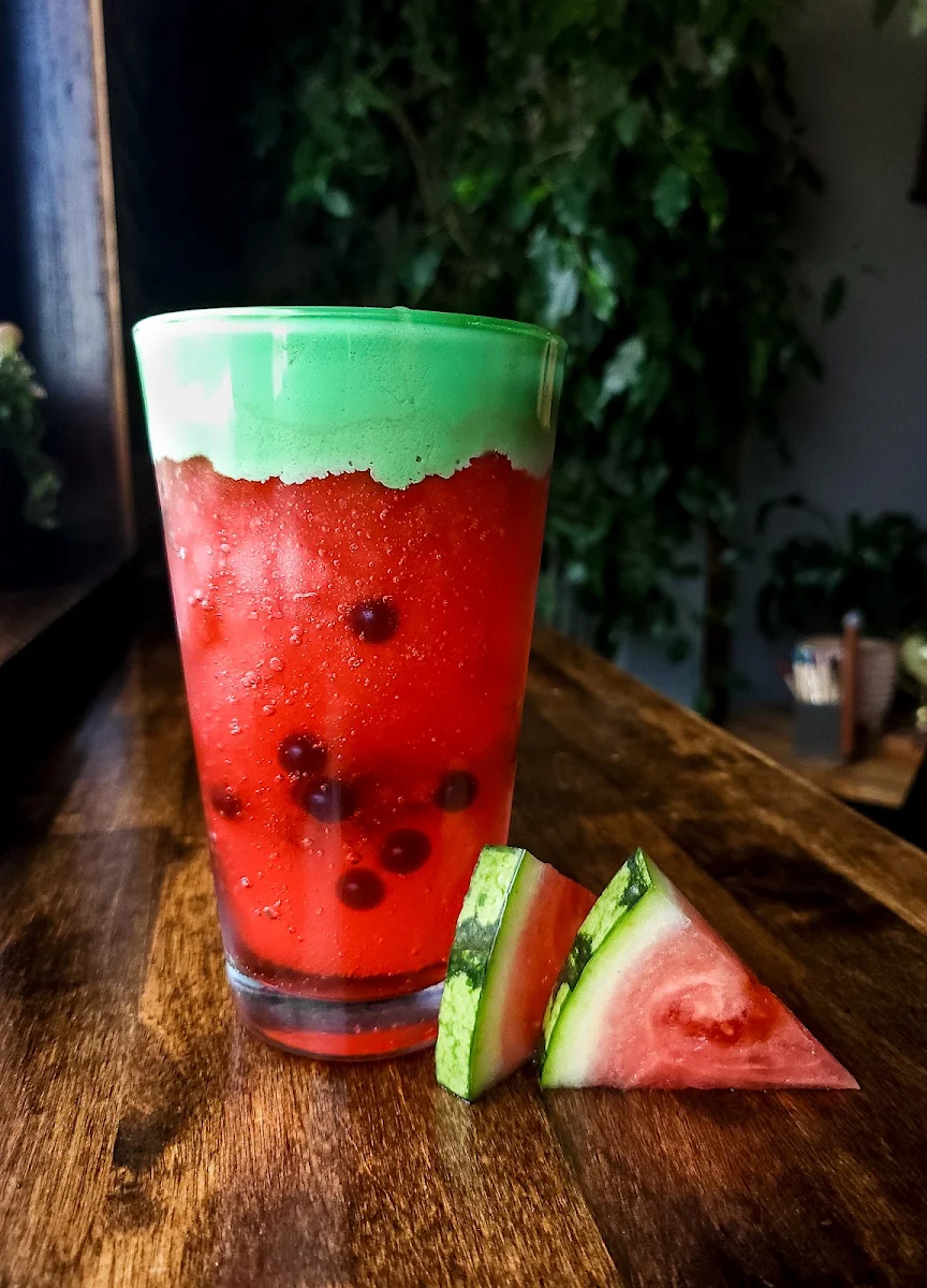 Iced Raspberry Green Tea