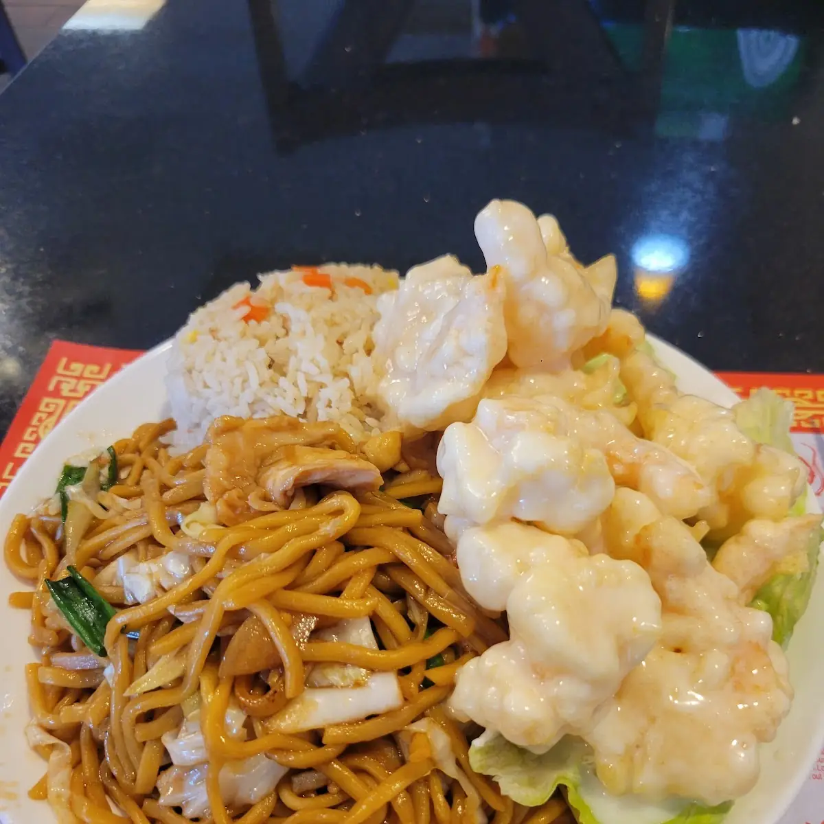 Honey Walnut Prawn Dinner Combo