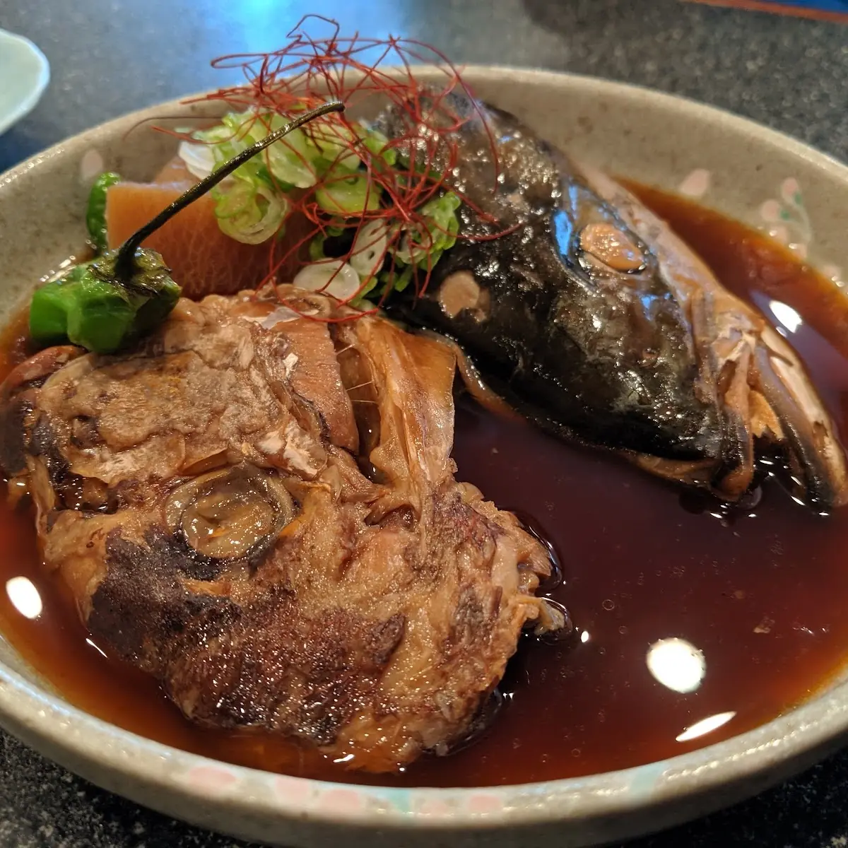 Braised Japanese Fish Head & Daikon