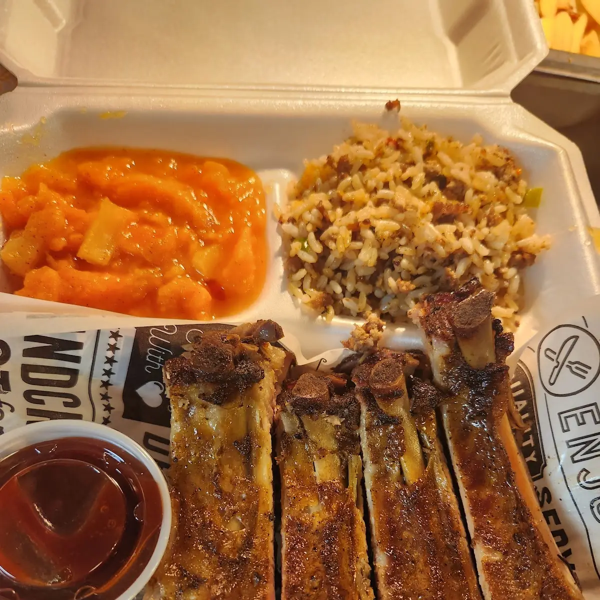 BBQ 3 Meat Plate
