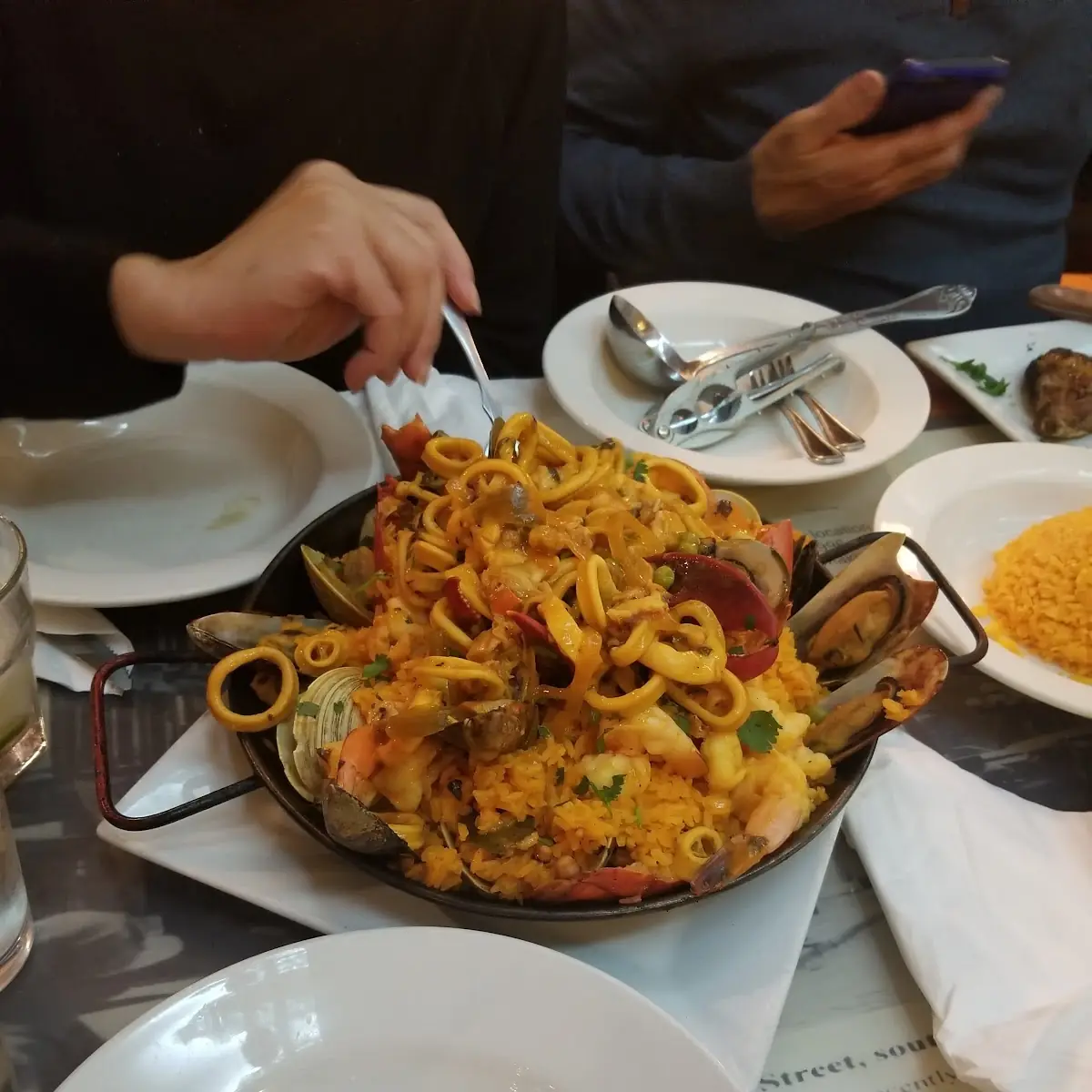 Seafood Paella