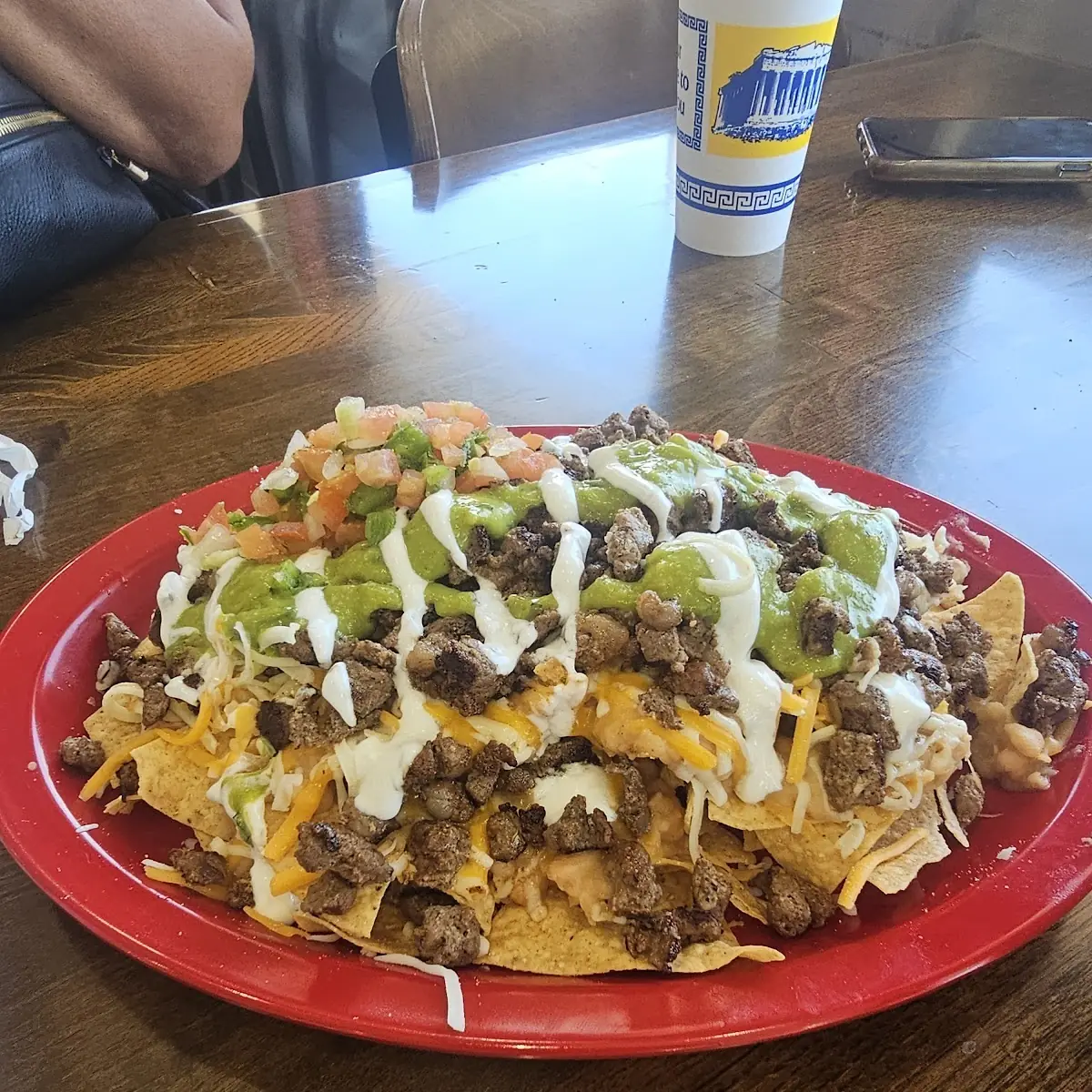 Carne Asada Nachos Supreme