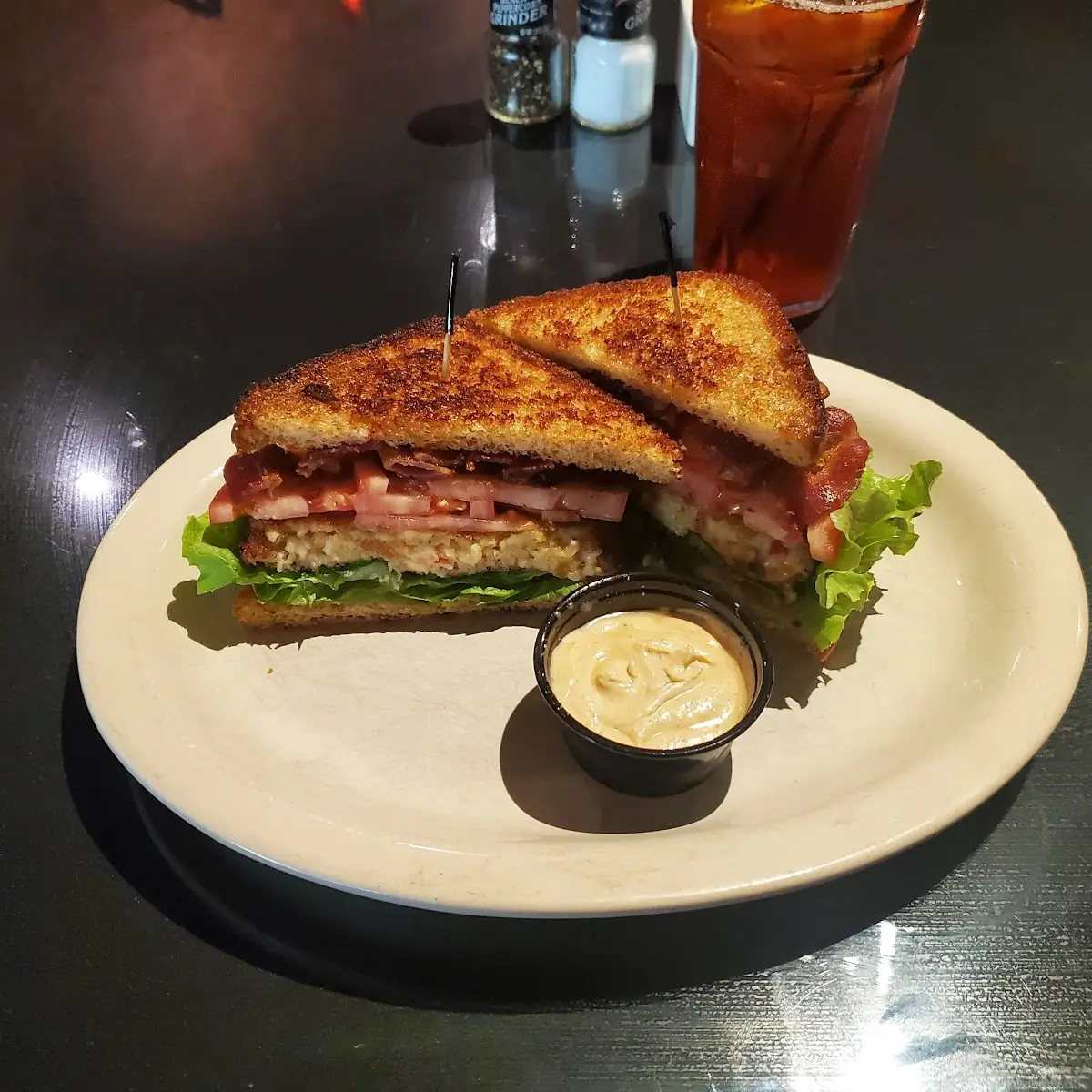 Crab Cake blt