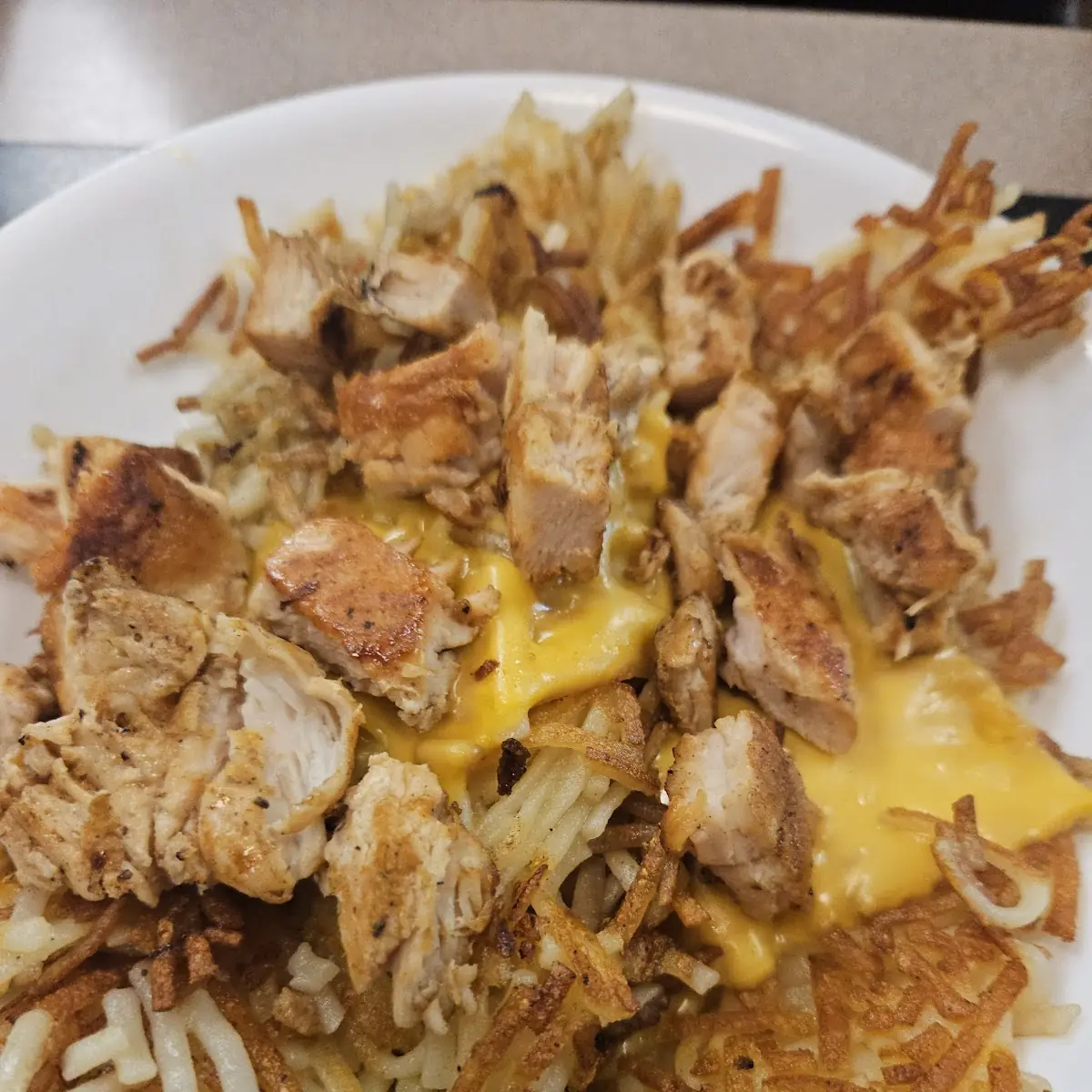 Chicken Bowl w Hash Browns