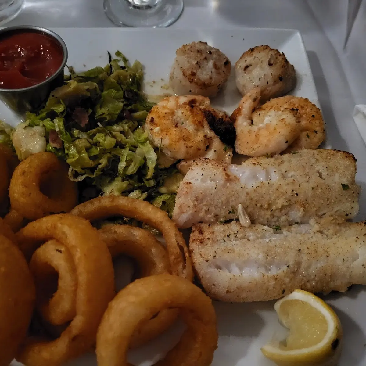 Broiled Seafood