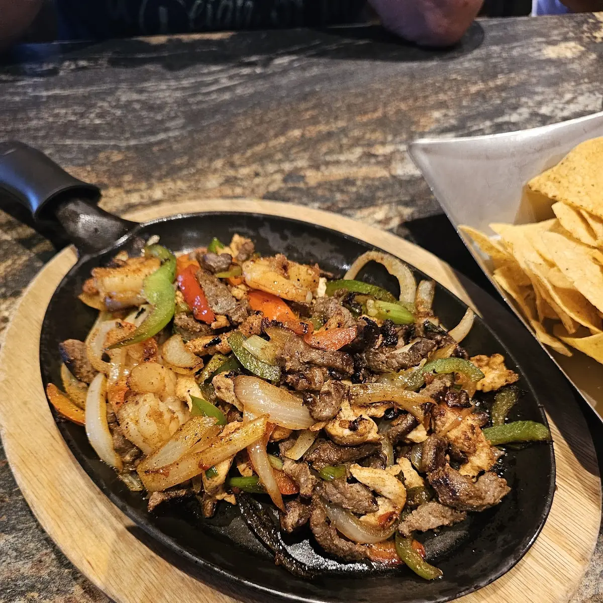 Steak and Chicken Fajita