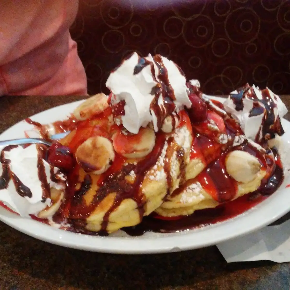 Banana Split Pancakes
