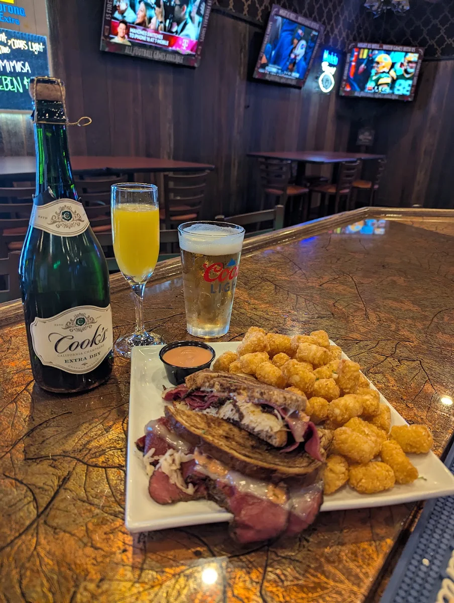 Ruben with Tater Tots