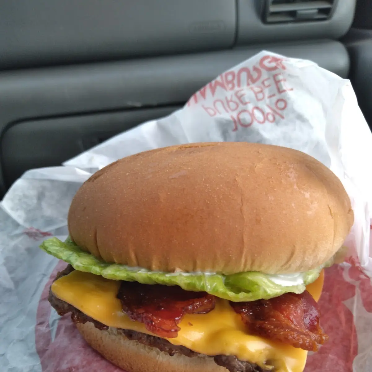 Jr Bacon Cheeseburger
