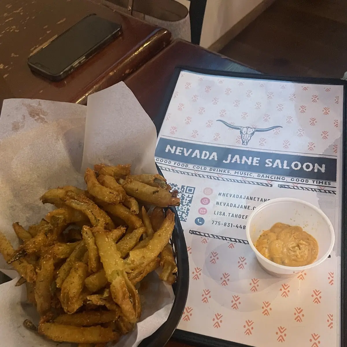 Pickle Fries with Aoli