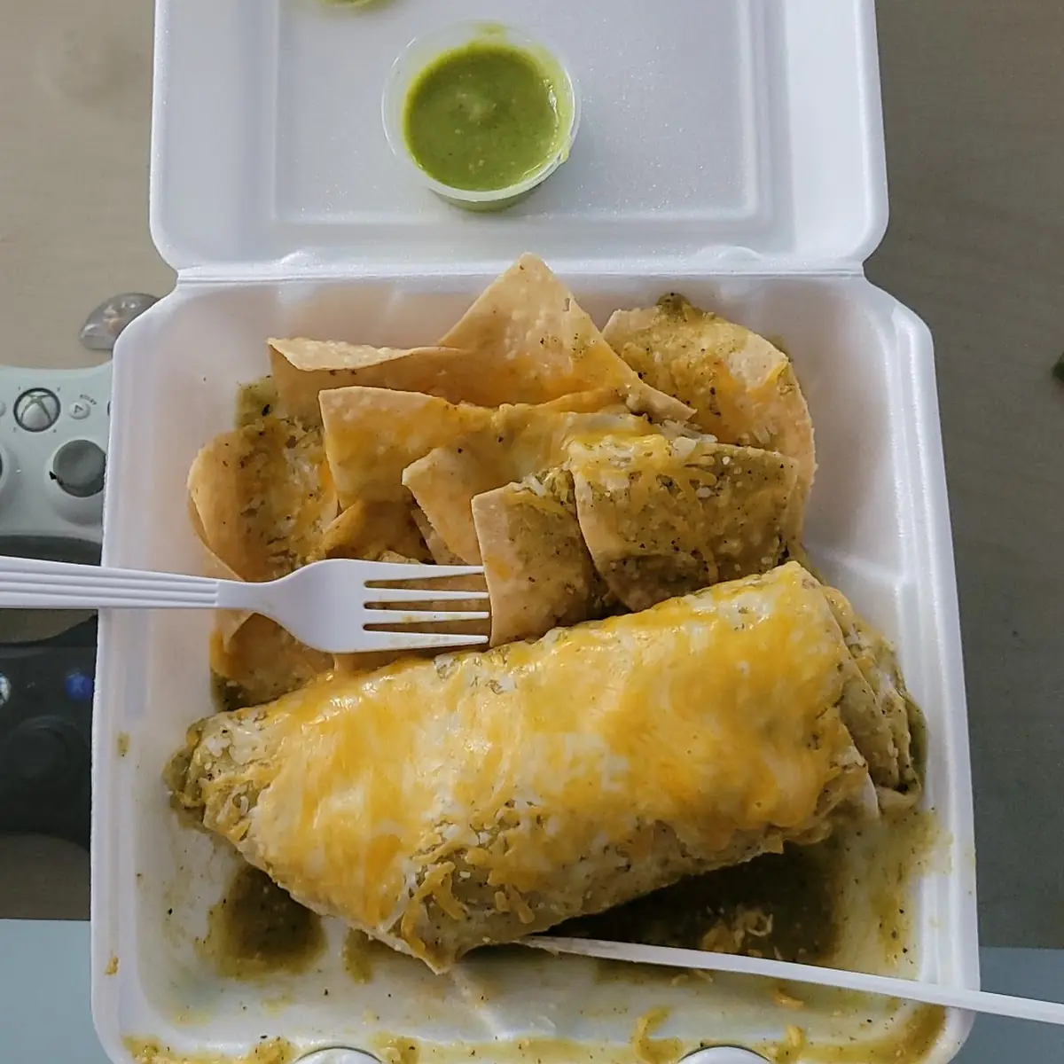 Wet Carnitas Burrito