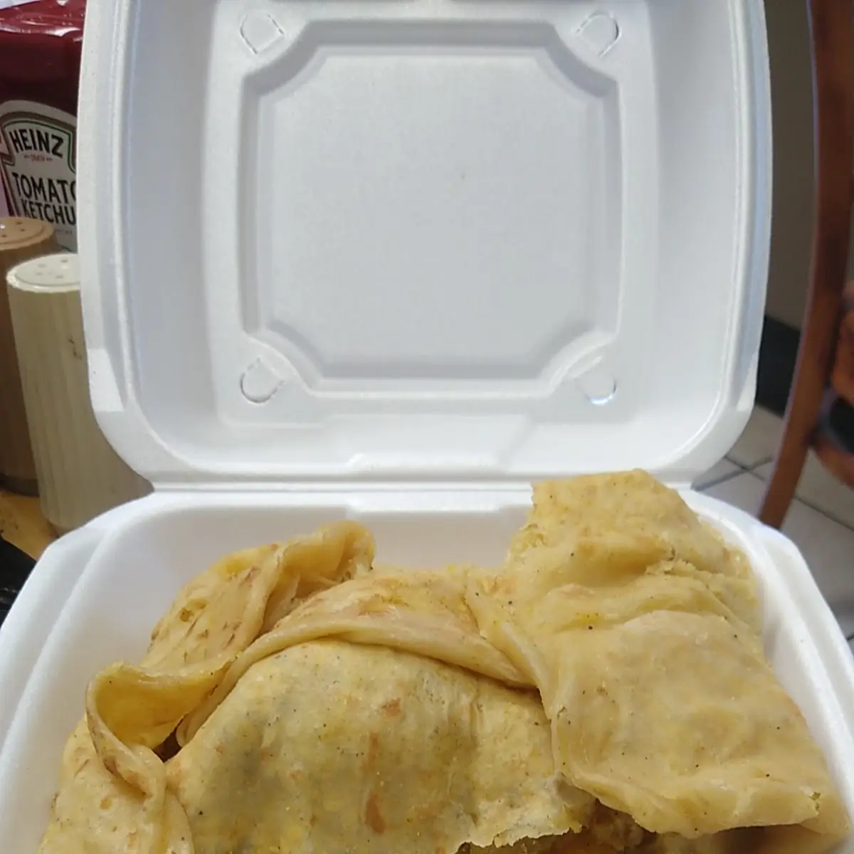 Curry Goat Roti