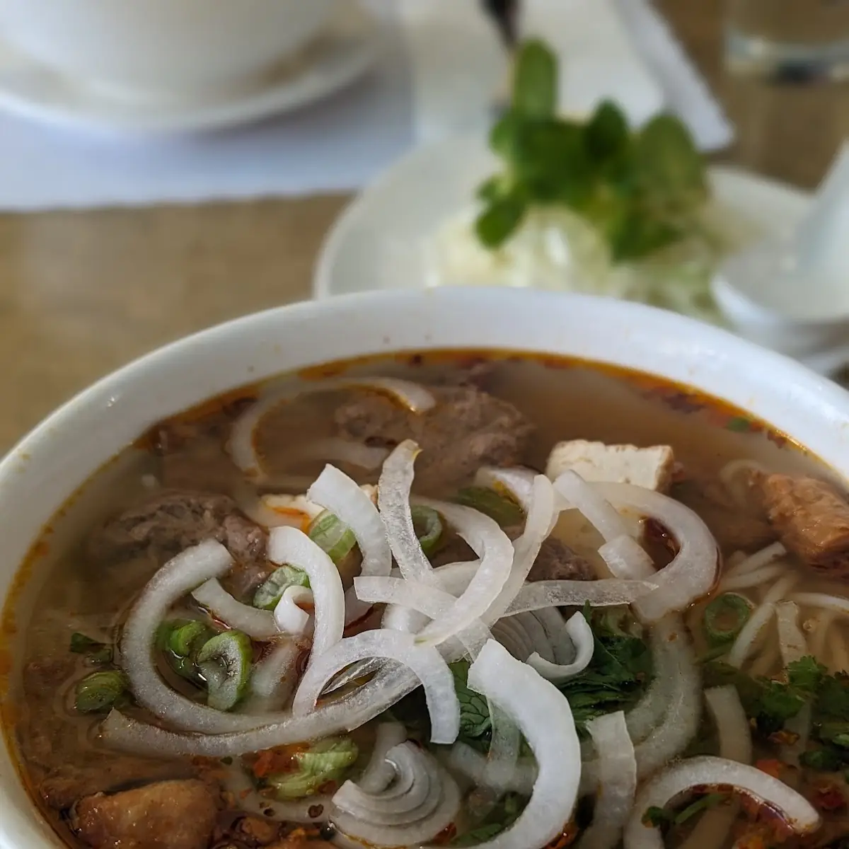 Spicy Noodle Soup