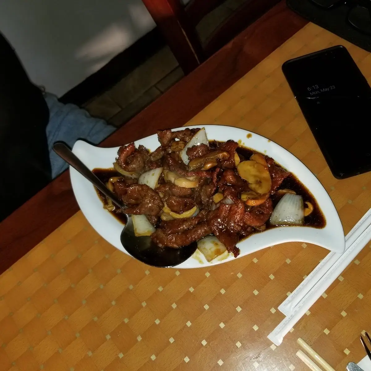 Beef in Garlic Sauce