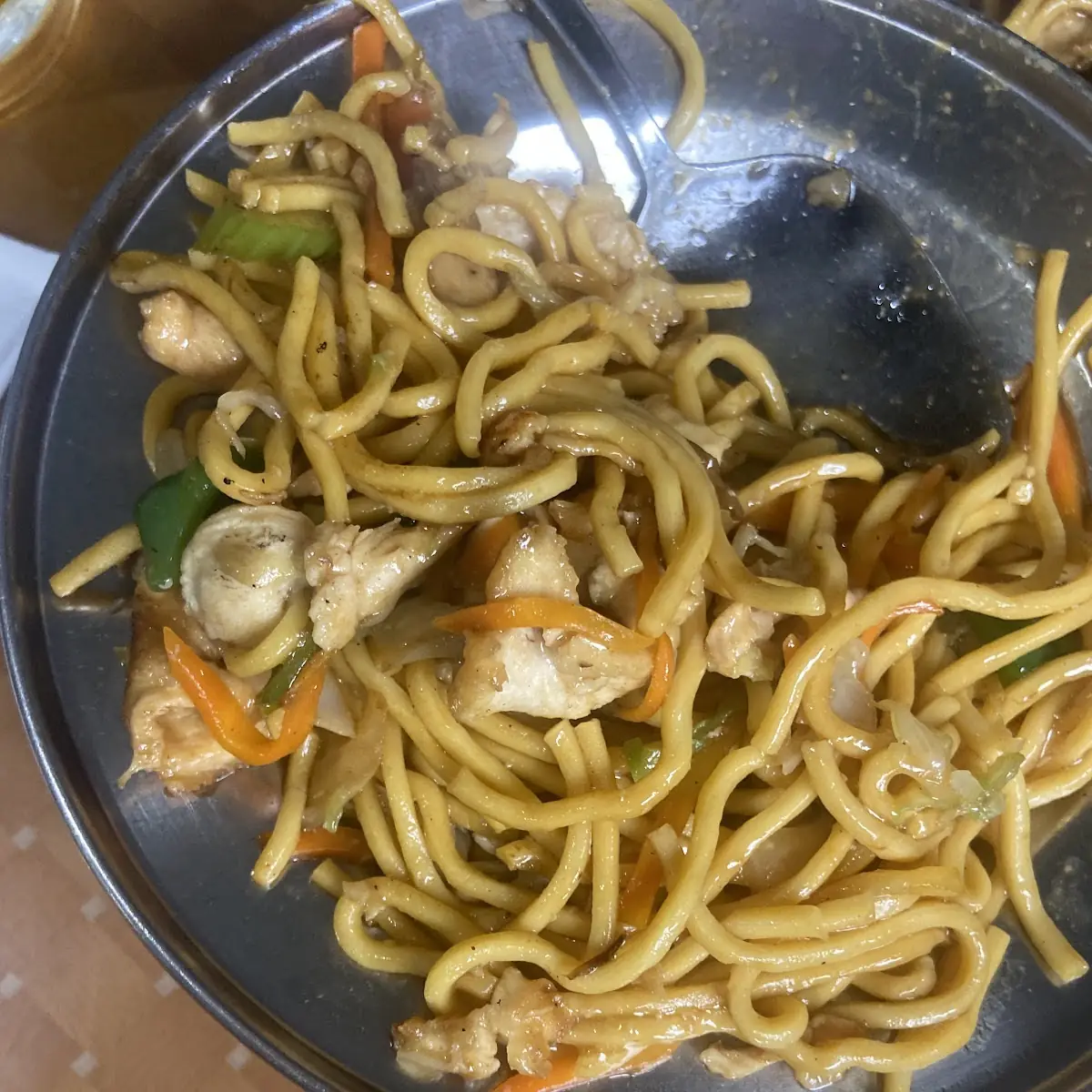 Chicken Lo Mein Noodles