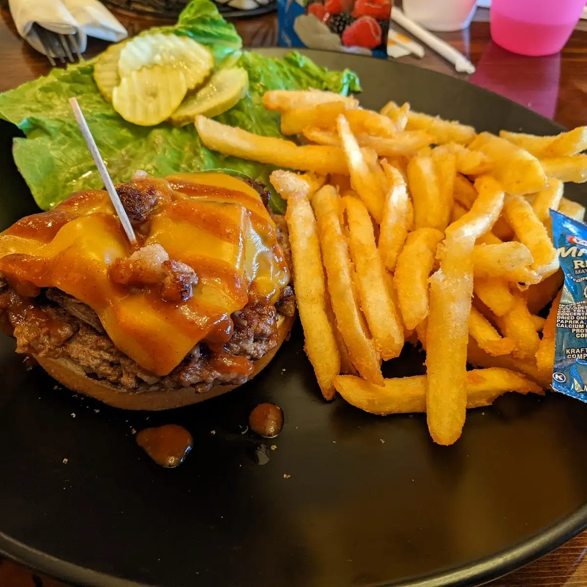 Brisket Bacon Cheeseburger