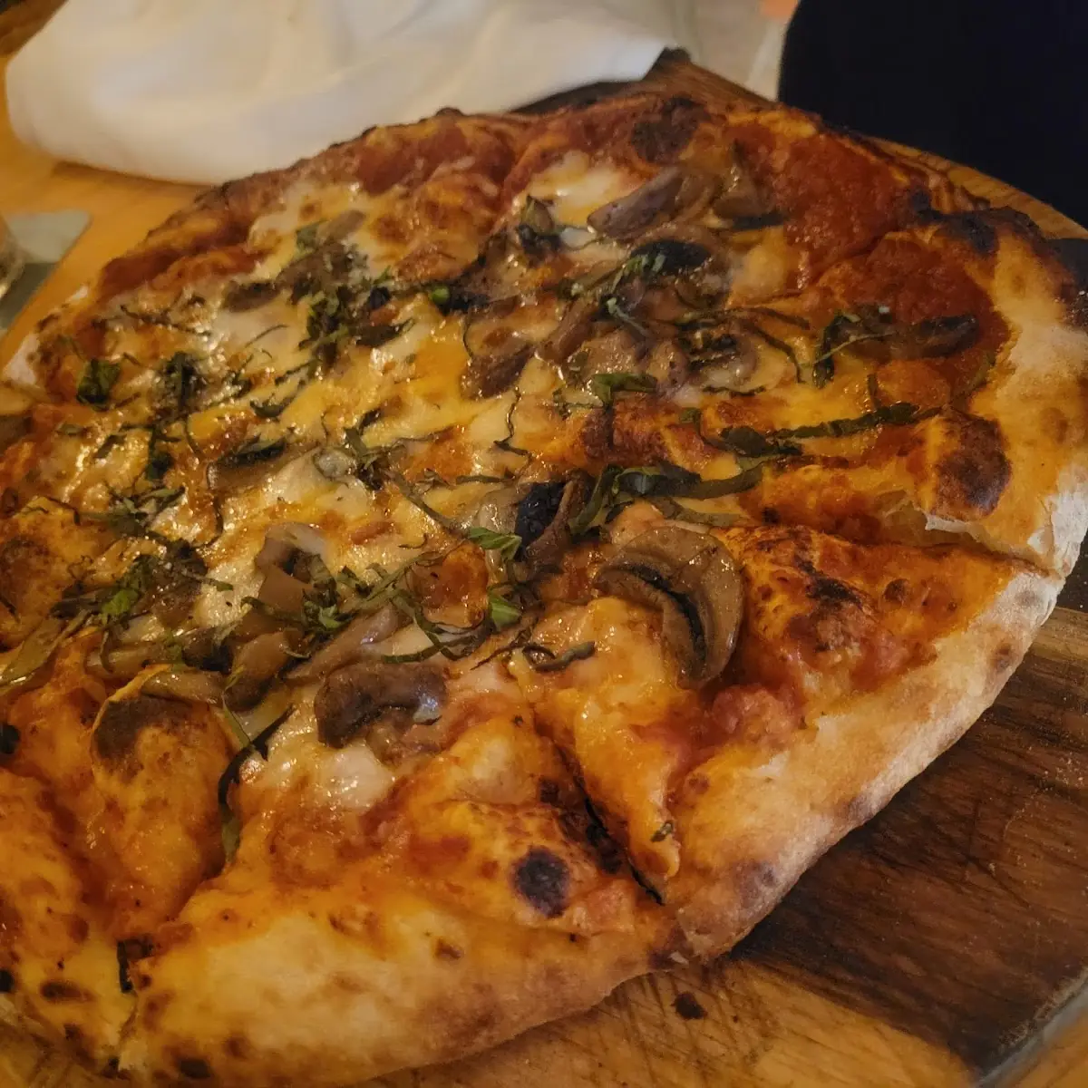 Mushroom Pizza