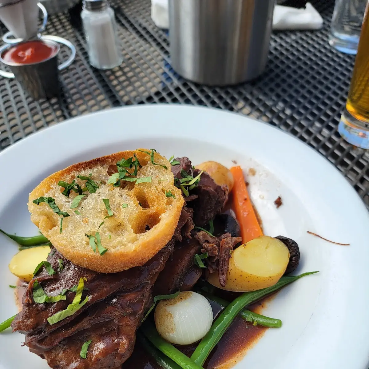 Short Rib Bourguignon