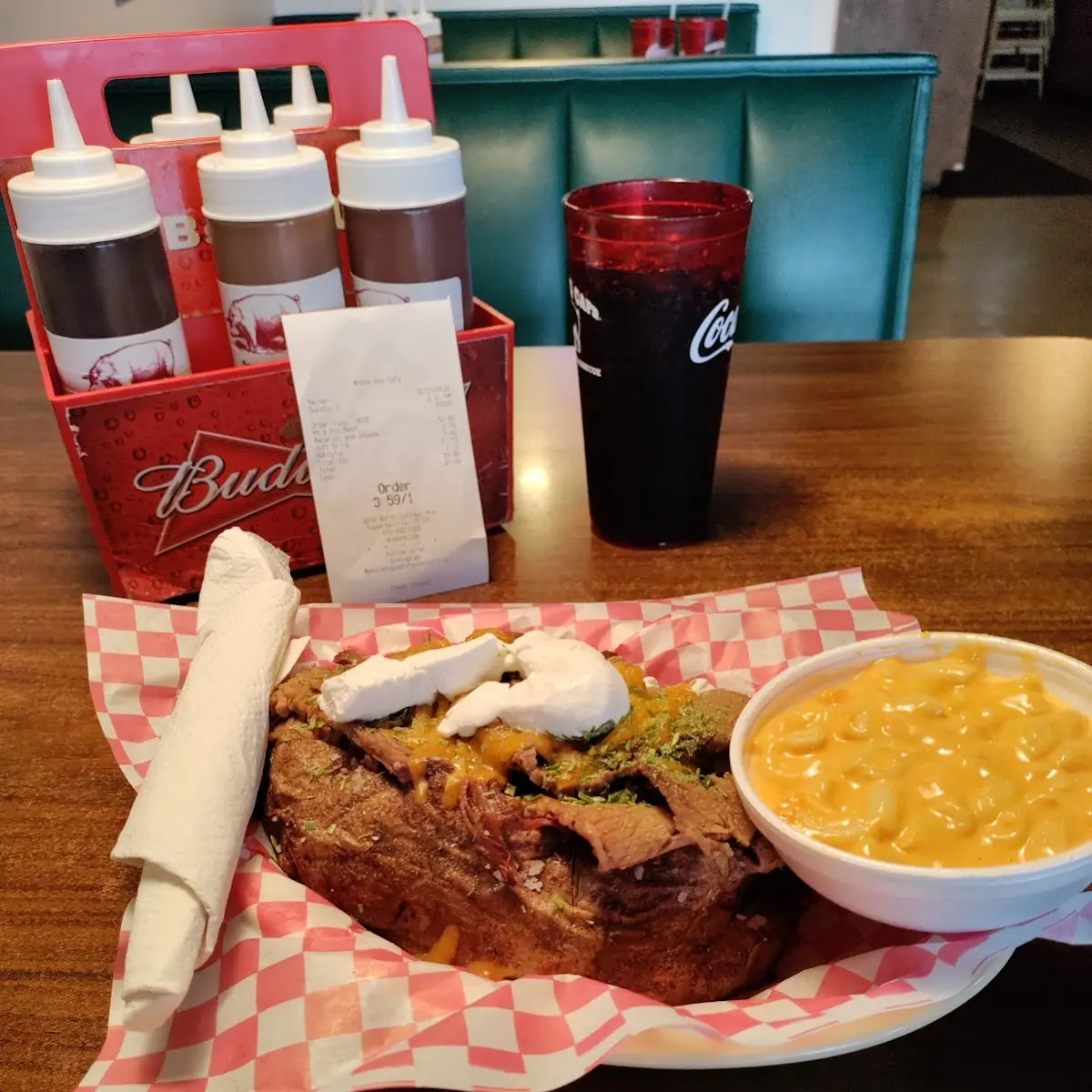Loaded Patato with Beef Brisket Plate