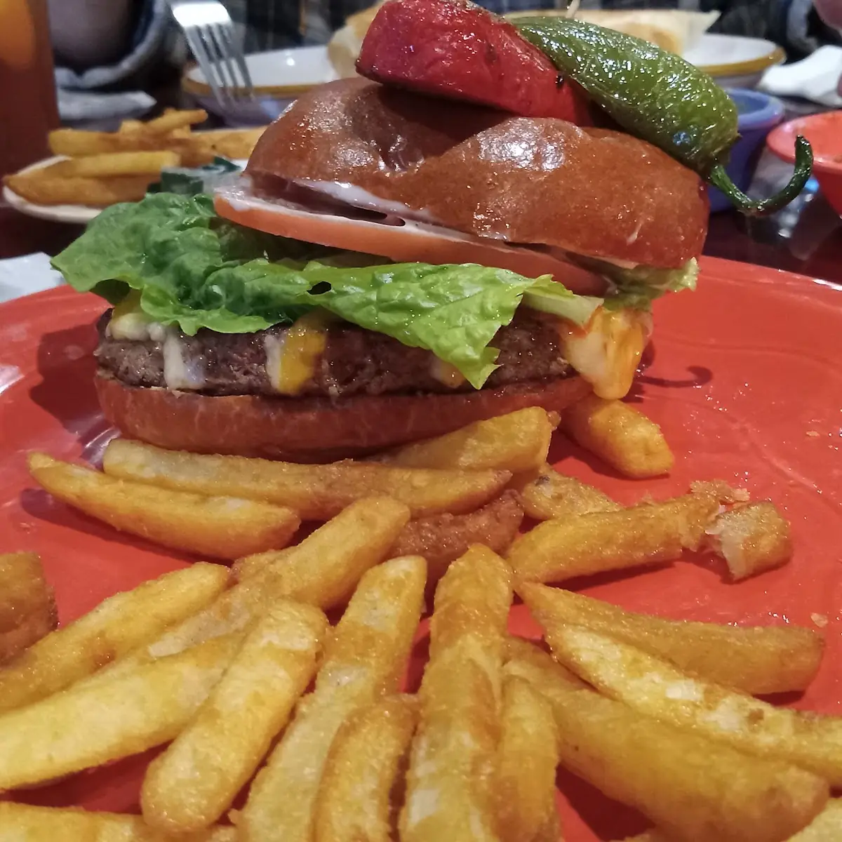 El Poncho Chicken Burger