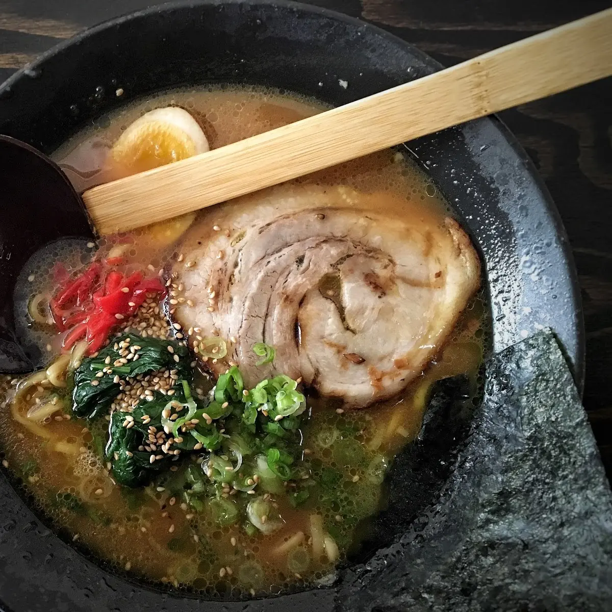 Shoyu Ramen Chicken Broth