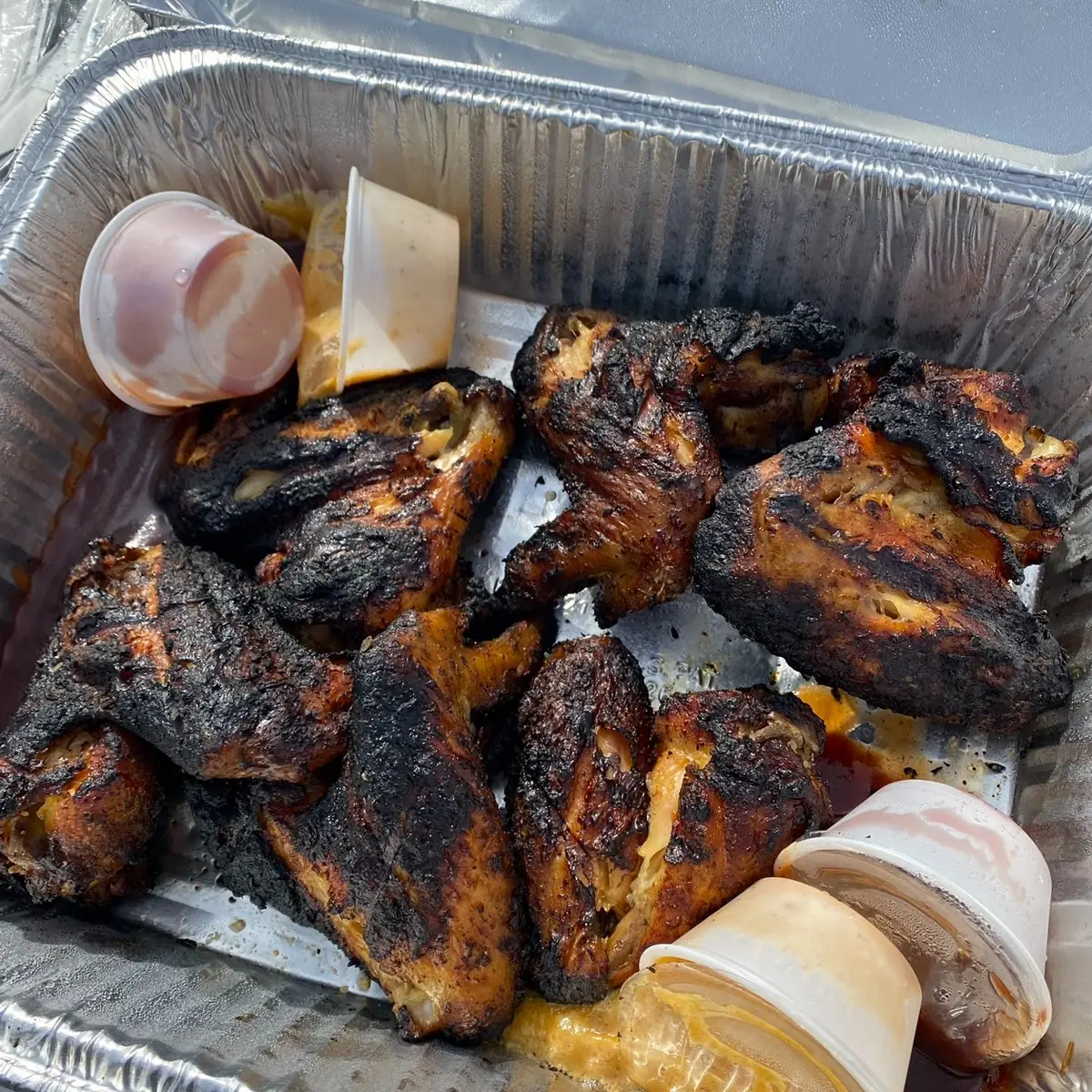 Smoked & Grilled Chicken Jumbo Wings