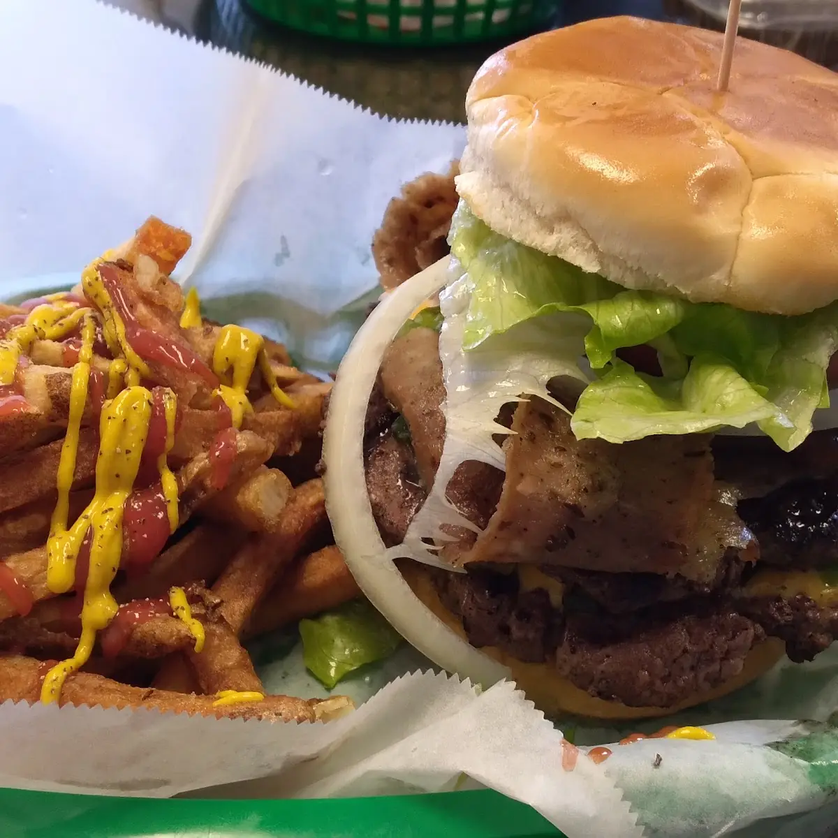 Double Cheese Burger Wir