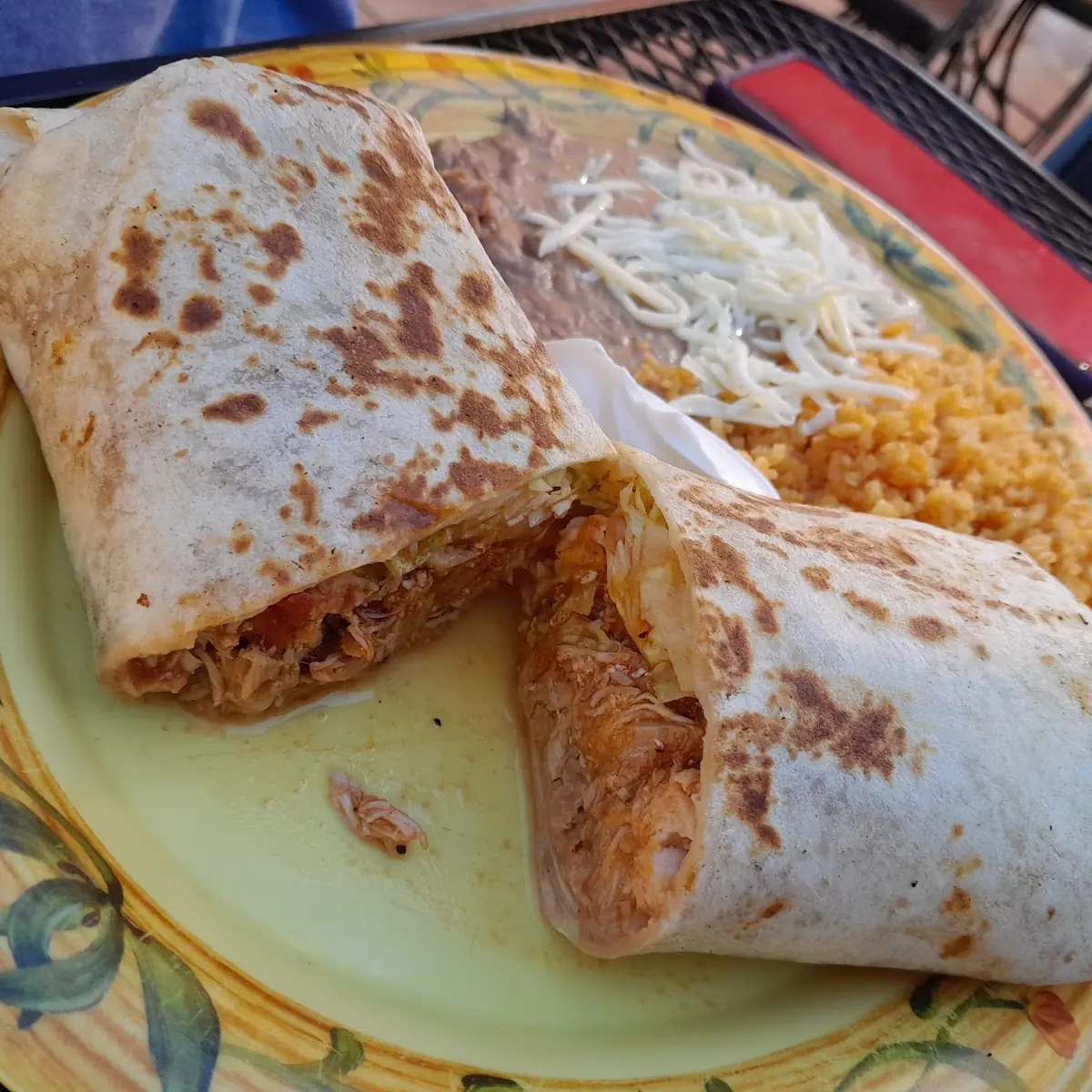 Chicken Burrito Dinner