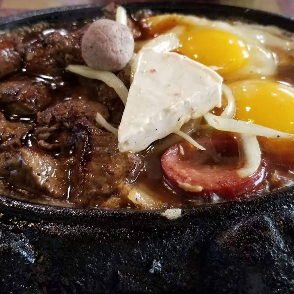 Sizzling Filet Mignon Steak