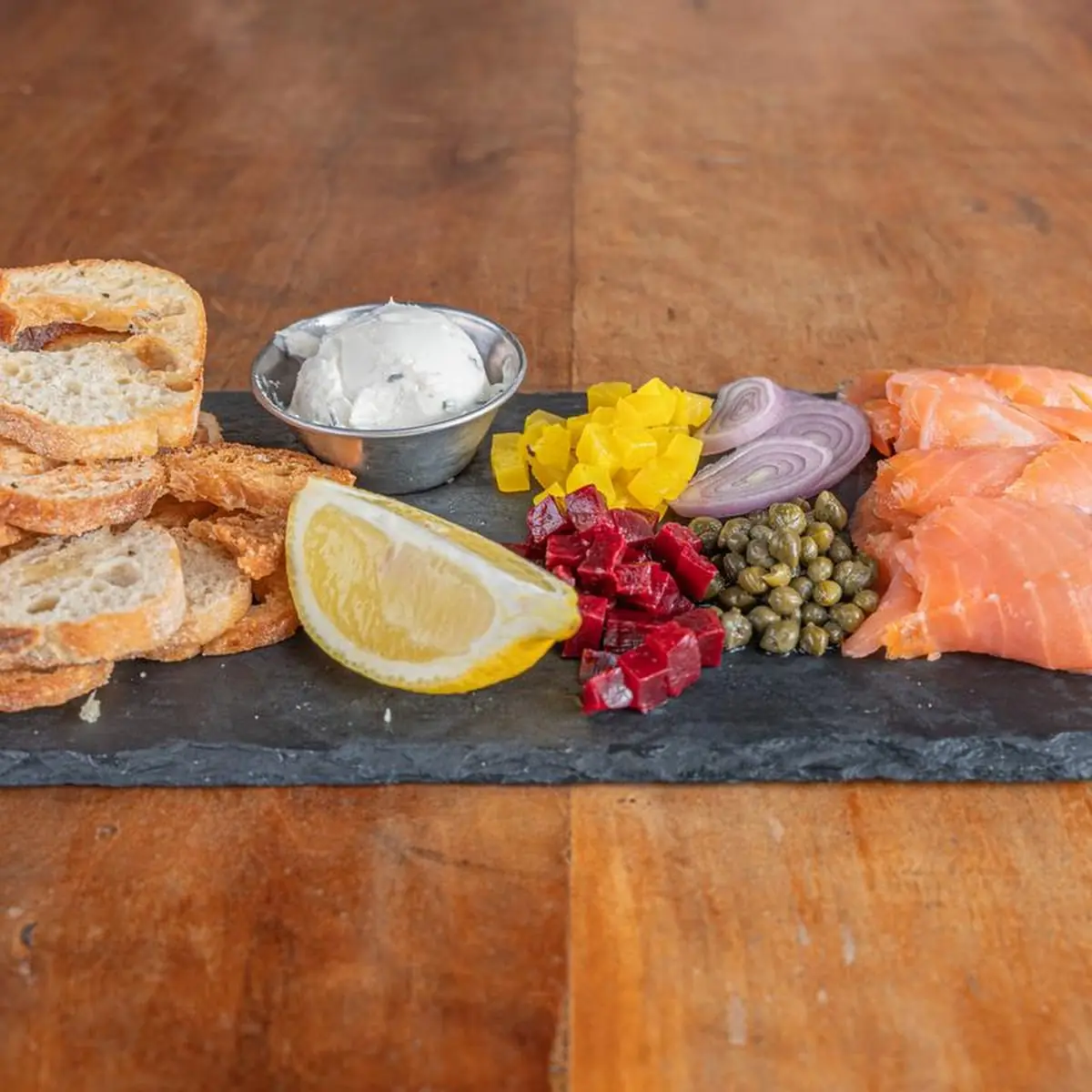 Smoked Salmon Board