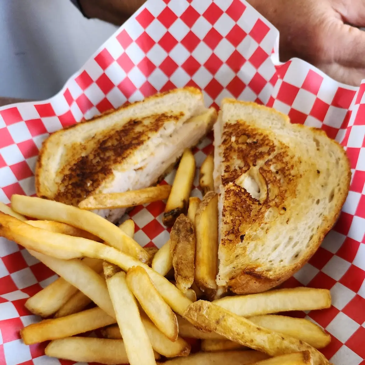 Grilled Cheese & Fries