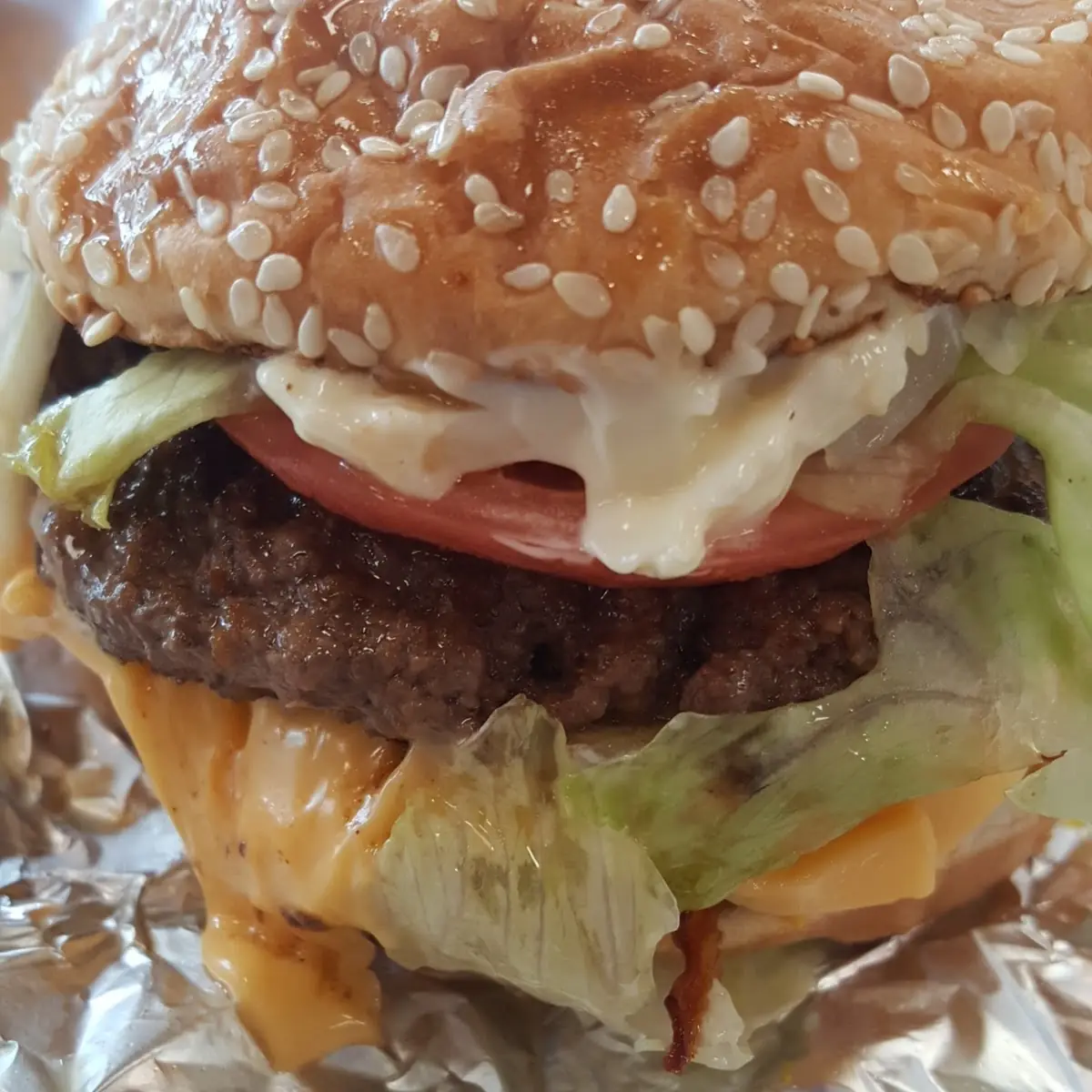 Bacon Cheddar Burger