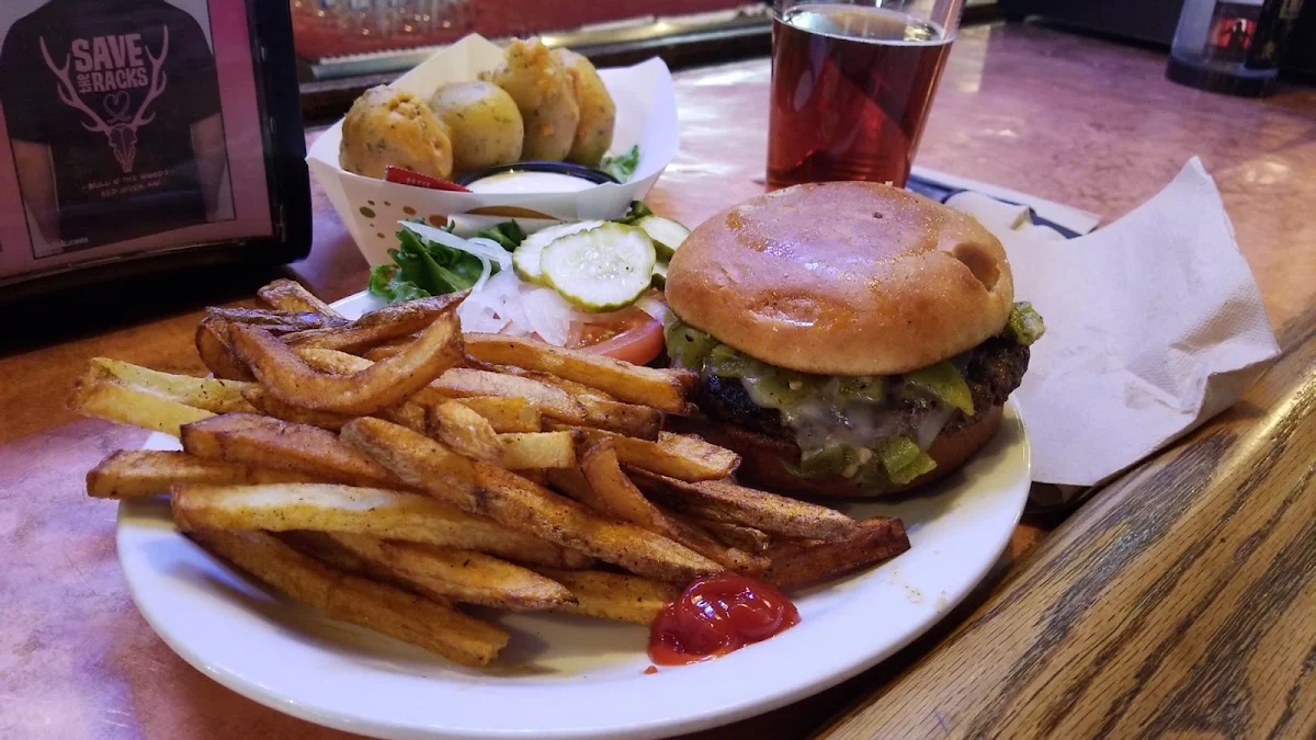 Green Chili Cheeseburger