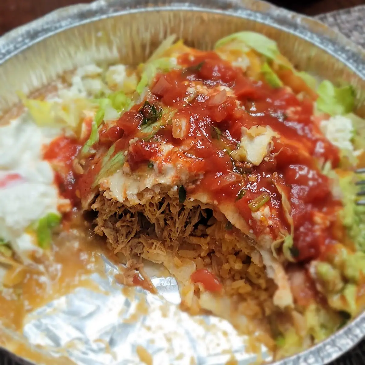 Chicken Burrito