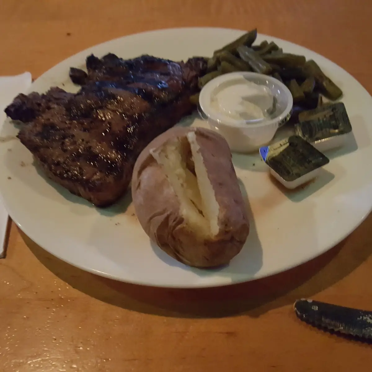 Quality Steak Dinner
