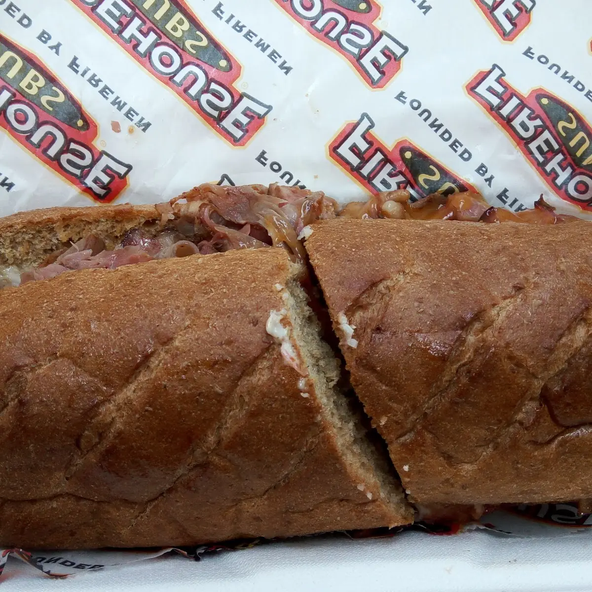 Smokehouse Brisket and Cheddar Cheese Subway