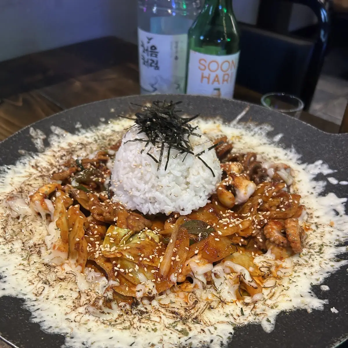 Spicy Stir-Fried Octopus