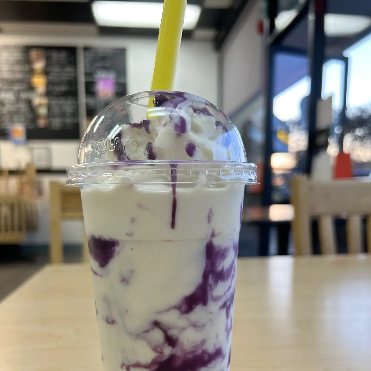 Coconut Ube Smoothie