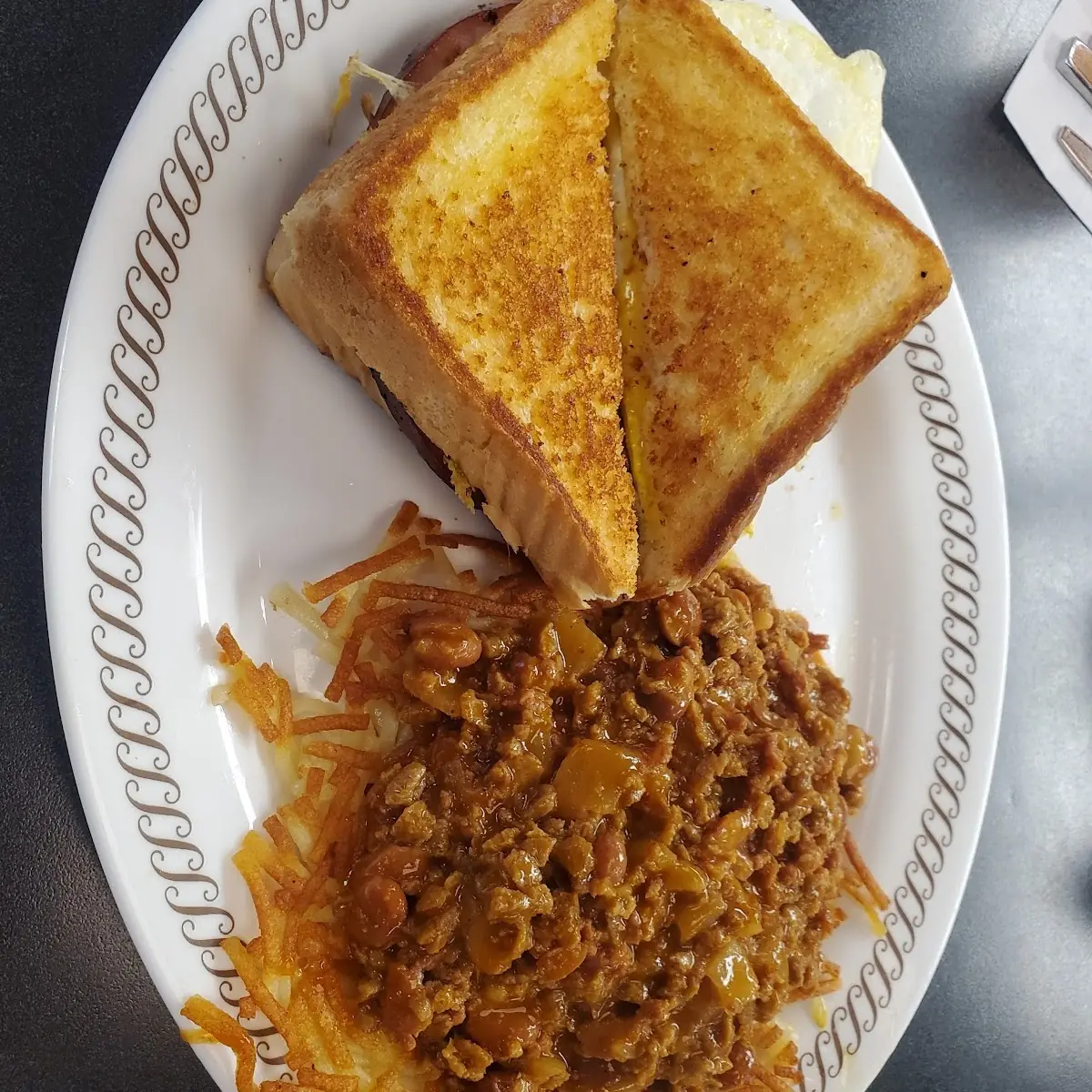 Texas Bacon Egg & Cheese Melt