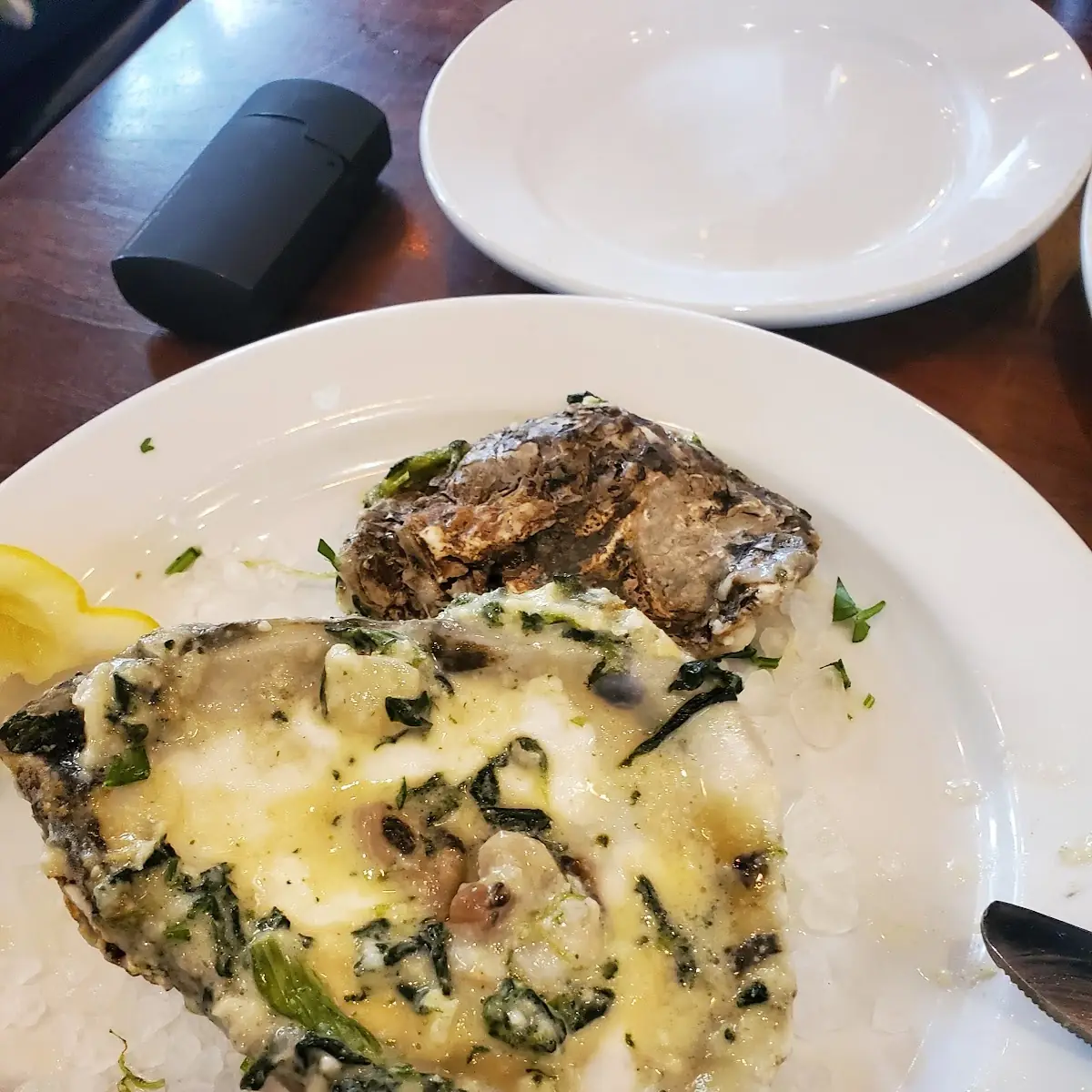 Oysters Rockefeller
