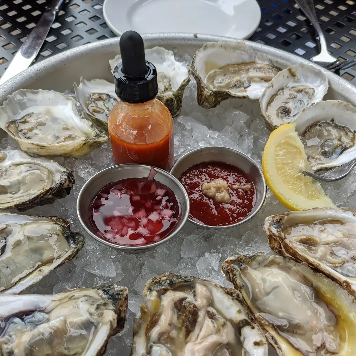 Raw Oysters on the Half Shell