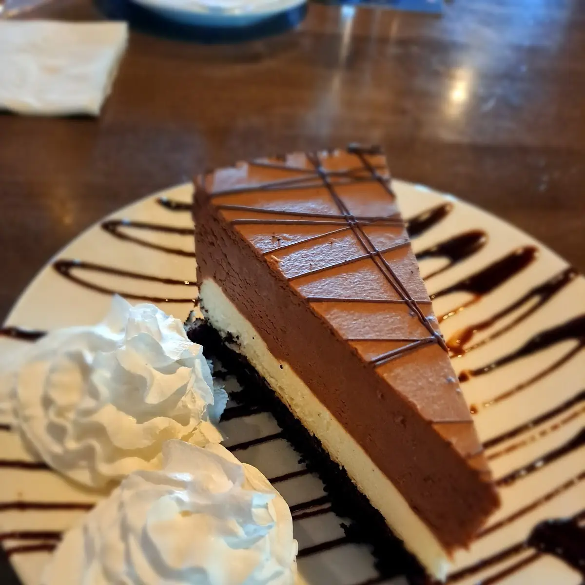Chocolate Goat Cheese Cheesecake