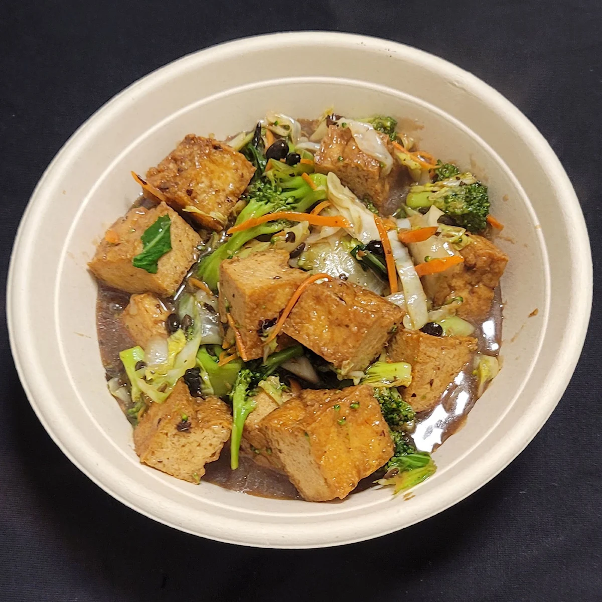 Tofu & Vegetable w Black Bean Sauce